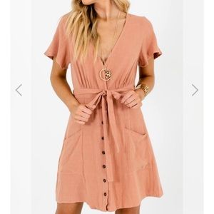 Cute and casual shirt dress only worn once!